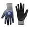 Ge Coated Gloves, Nitrile, Gray, XL 1 PR GG244XLC - alternate 1